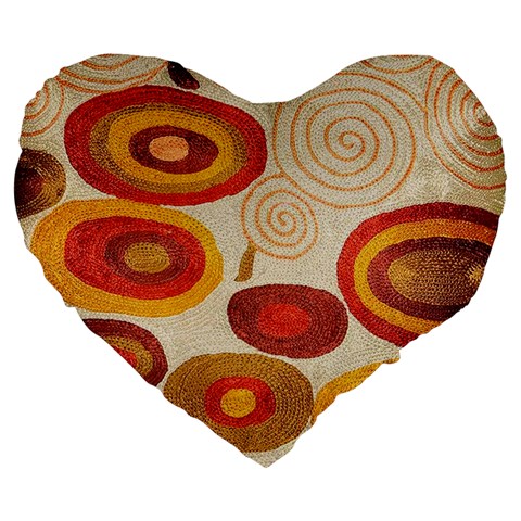 Abstract Ivory Swirls and Circles Art from ArtsNow.com Front
