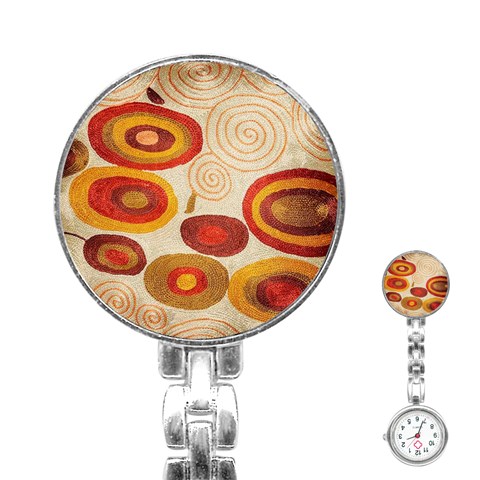Abstract Ivory Swirls and Circles Art from ArtsNow.com Front