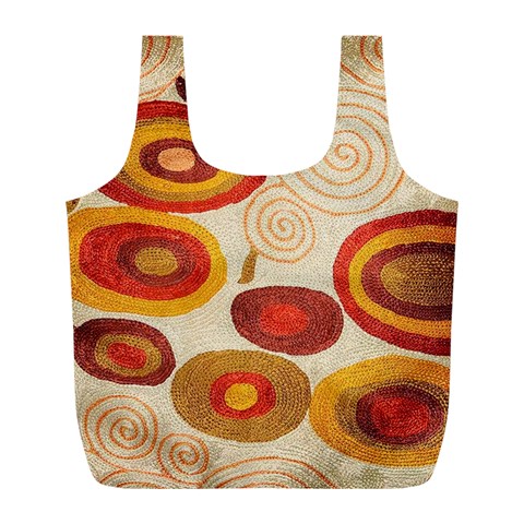 Abstract Ivory Swirls and Circles Art from ArtsNow.com Front