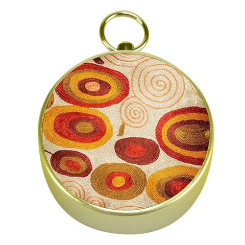 Abstract Ivory Swirls and Circles Art from ArtsNow.com Front