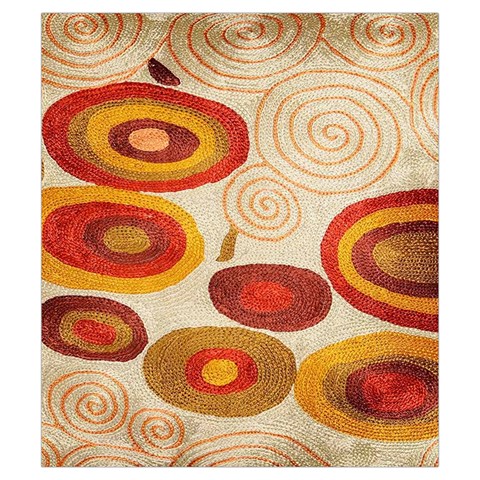Abstract Ivory Swirls and Circles Art from ArtsNow.com Front
