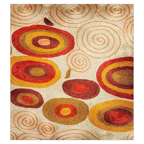 Abstract Ivory Swirls and Circles Art from ArtsNow.com Front