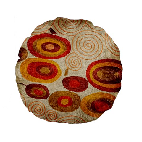 Abstract Ivory Swirls and Circles Art from ArtsNow.com Front