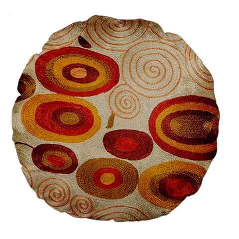 Abstract Ivory Swirls and Circles Art from ArtsNow.com Back