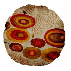 Abstract Ivory Swirls and Circles Art from ArtsNow.com Back