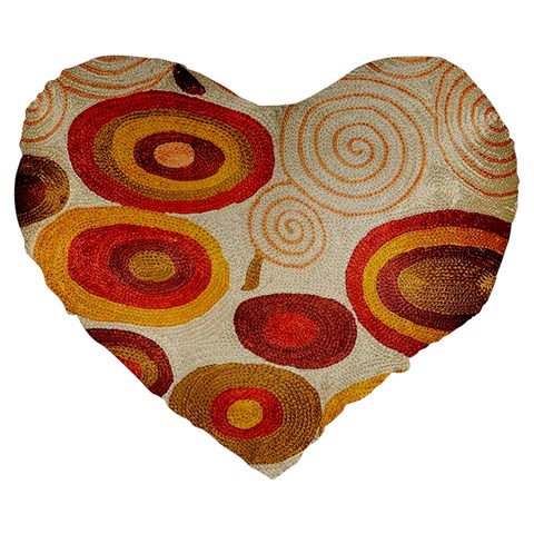 Abstract Ivory Swirls and Circles Art from ArtsNow.com Front