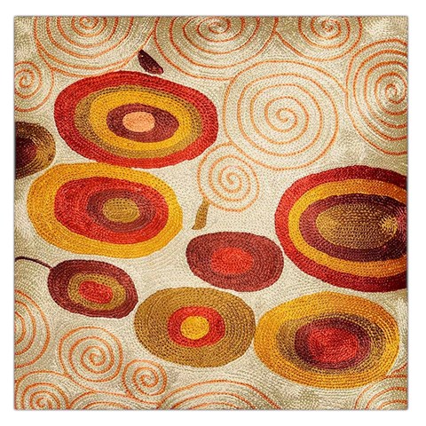 Abstract Ivory Swirls and Circles Art from ArtsNow.com Front