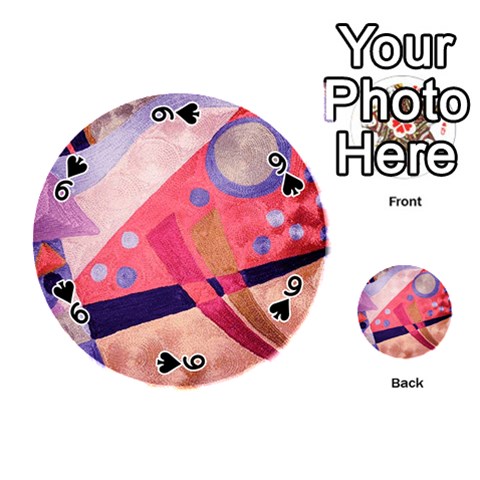 Abstract Modern Abstract Design Print from ArtsNow.com Front - Spade9