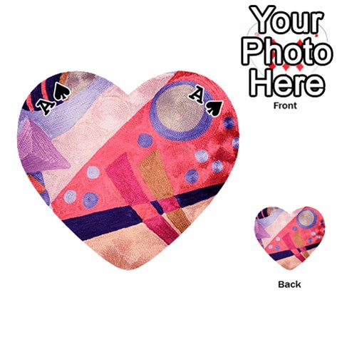 Ace Abstract Modern Abstract Design Print from ArtsNow.com Front - SpadeA