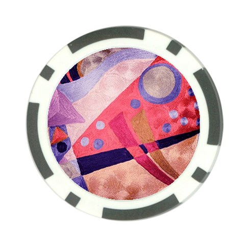 Abstract Modern Abstract Design Print from ArtsNow.com Back