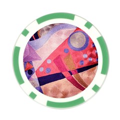 Abstract Modern Abstract Design Print from ArtsNow.com Back