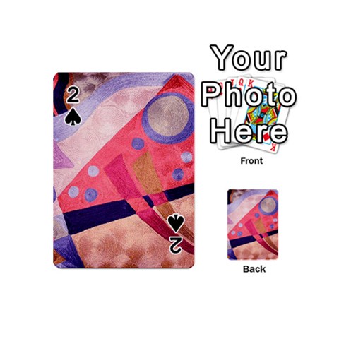Abstract Modern Abstract Design Print from ArtsNow.com Front - Spade2