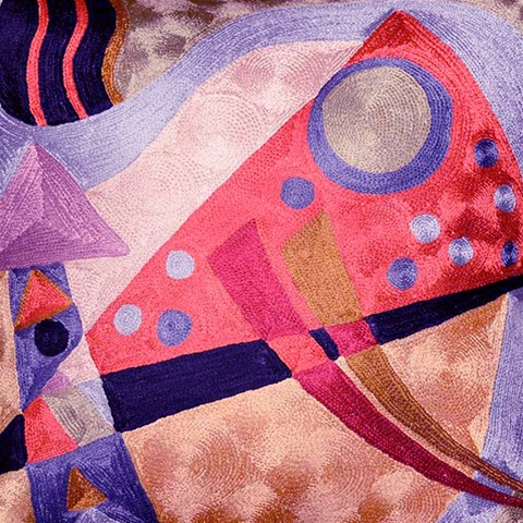 Abstract Modern Abstract Design Print from ArtsNow.com Front