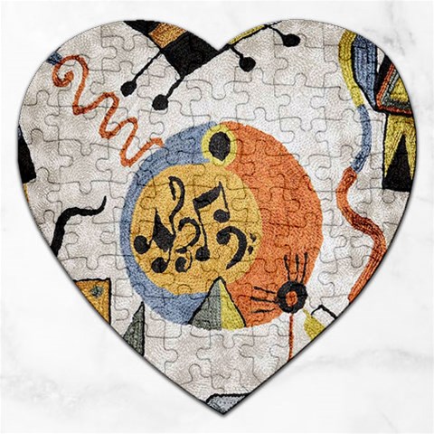 Abstract Music Splurge Deco from ArtsNow.com Front