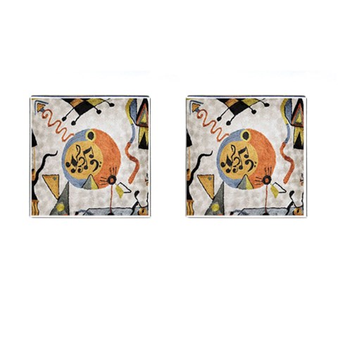 Abstract Music Splurge Deco from ArtsNow.com Front(Pair)