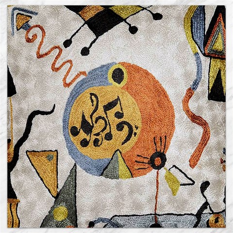 Abstract Music Splurge Deco from ArtsNow.com 11.4 x11.56  Canvas - 1