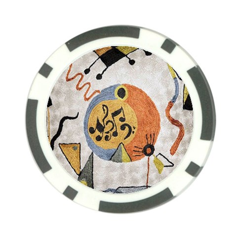 Abstract Music Splurge Deco from ArtsNow.com Front