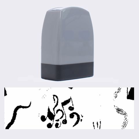 Abstract Music Splurge Deco from ArtsNow.com 1.4 x0.5  Stamp