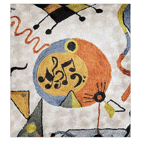 Abstract Music Splurge Deco from ArtsNow.com Front