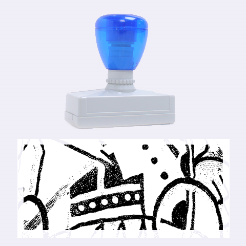 Abstract Musical Notes on the Move from ArtsNow.com 2.26 x1.05  Stamp