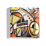 Abstract Musical Notes on the Move