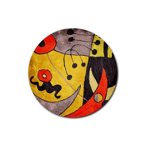 Abstract Orange Yellow from ArtsNow.com Front