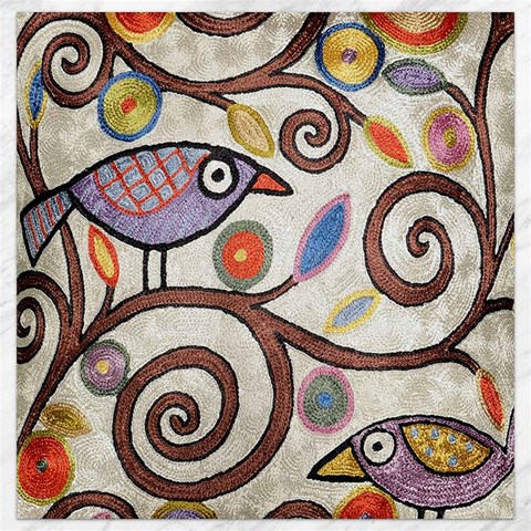 Abstract Primitive Birds from ArtsNow.com 15.2 x15.41  Canvas - 1