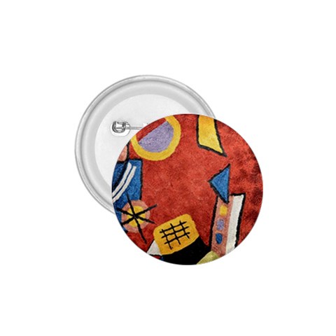 Abstract Red Geometric Art Deco Shapes from ArtsNow.com Front