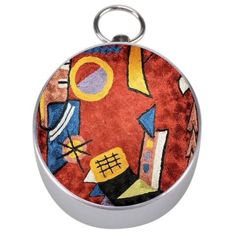 Abstract Red Geometric Art Deco Shapes from ArtsNow.com Front