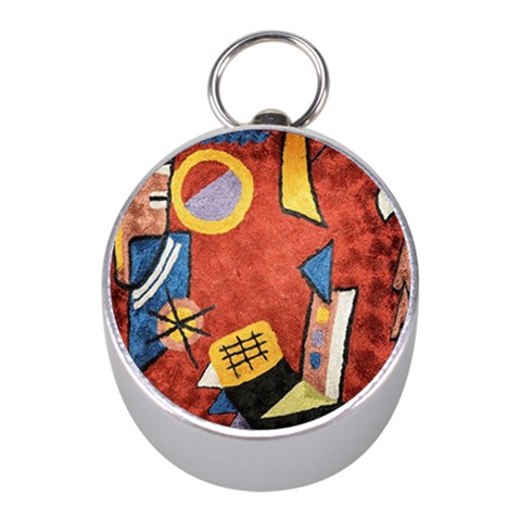 Abstract Red Geometric Art Deco Shapes from ArtsNow.com Front
