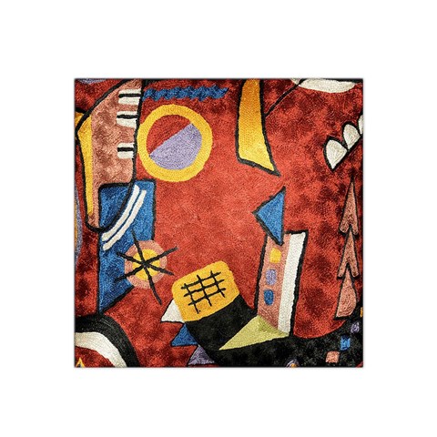 Abstract Red Geometric Art Deco Shapes from ArtsNow.com Front