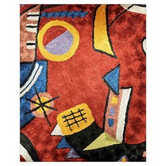 Abstract Red Geometric Art Deco Shapes from ArtsNow.com Back