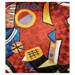 Abstract Red Geometric Art Deco Shapes from ArtsNow.com Back