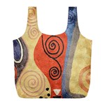 Abstract Twisted Shapes Geometric Art