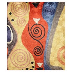 Abstract Twisted Shapes Geometric Art from ArtsNow.com Back