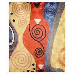 Abstract Twisted Shapes Geometric Art from ArtsNow.com Back
