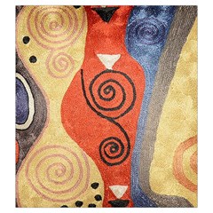 Abstract Twisted Shapes Geometric Art from ArtsNow.com Back