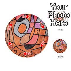 Abstract Wacky World from ArtsNow.com Front - Heart2