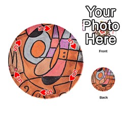 Abstract Wacky World from ArtsNow.com Front - Heart5