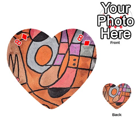 Abstract Wacky World from ArtsNow.com Front - Diamond8