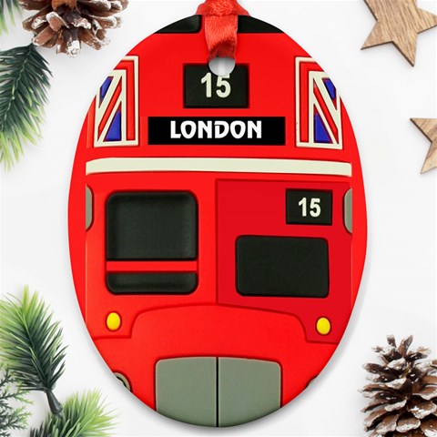 London Double Decker Bus from ArtsNow.com Front