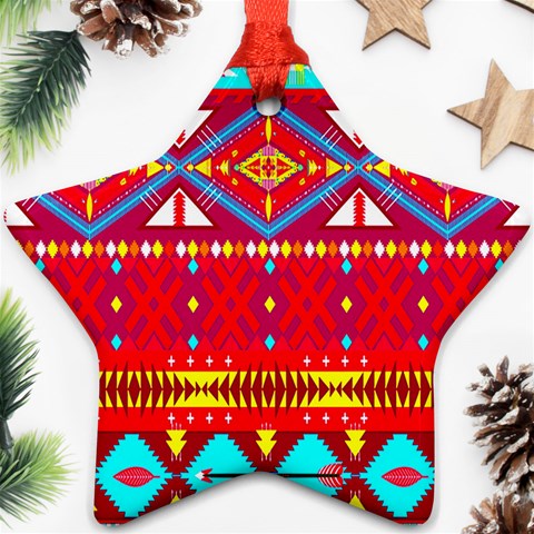 Aniyunwiya Tribal Print from ArtsNow.com Front