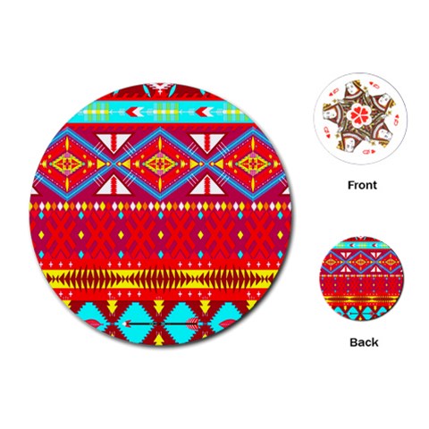 Aniyunwiya Tribal Print from ArtsNow.com Front