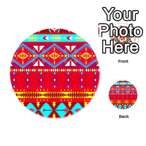 Aniyunwiya Tribal Print from ArtsNow.com Back