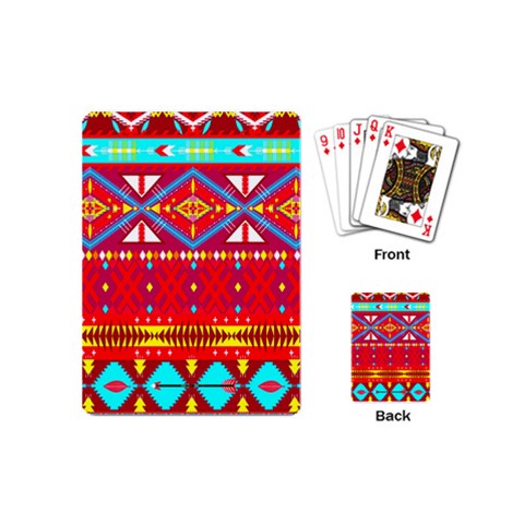 Aniyunwiya Tribal Print from ArtsNow.com Back