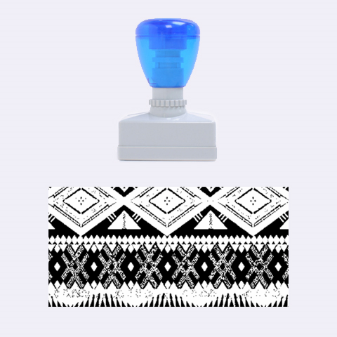 Aniyunwiya Tribal Print from ArtsNow.com 1.34 x0.71  Stamp