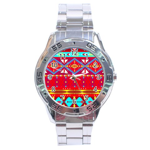 Aniyunwiya Tribal Print from ArtsNow.com Front