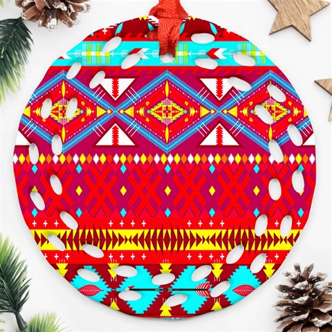 Aniyunwiya Tribal Print from ArtsNow.com Front