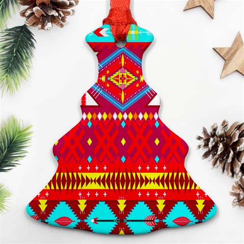 Aniyunwiya Tribal Print from ArtsNow.com Front