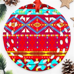 Aniyunwiya Tribal Print from ArtsNow.com Back